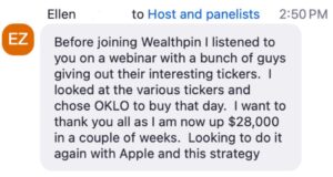 Testimonial of the day