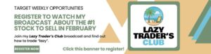 Click to watch the '1 Stock to Sell in February