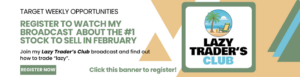 AD to join Alex #1 Stock to Sell in February Broadcast