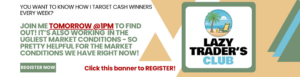 Click this banner to register for Alex's urgent webinar for his '1 strategy to work in the ugly market conditions